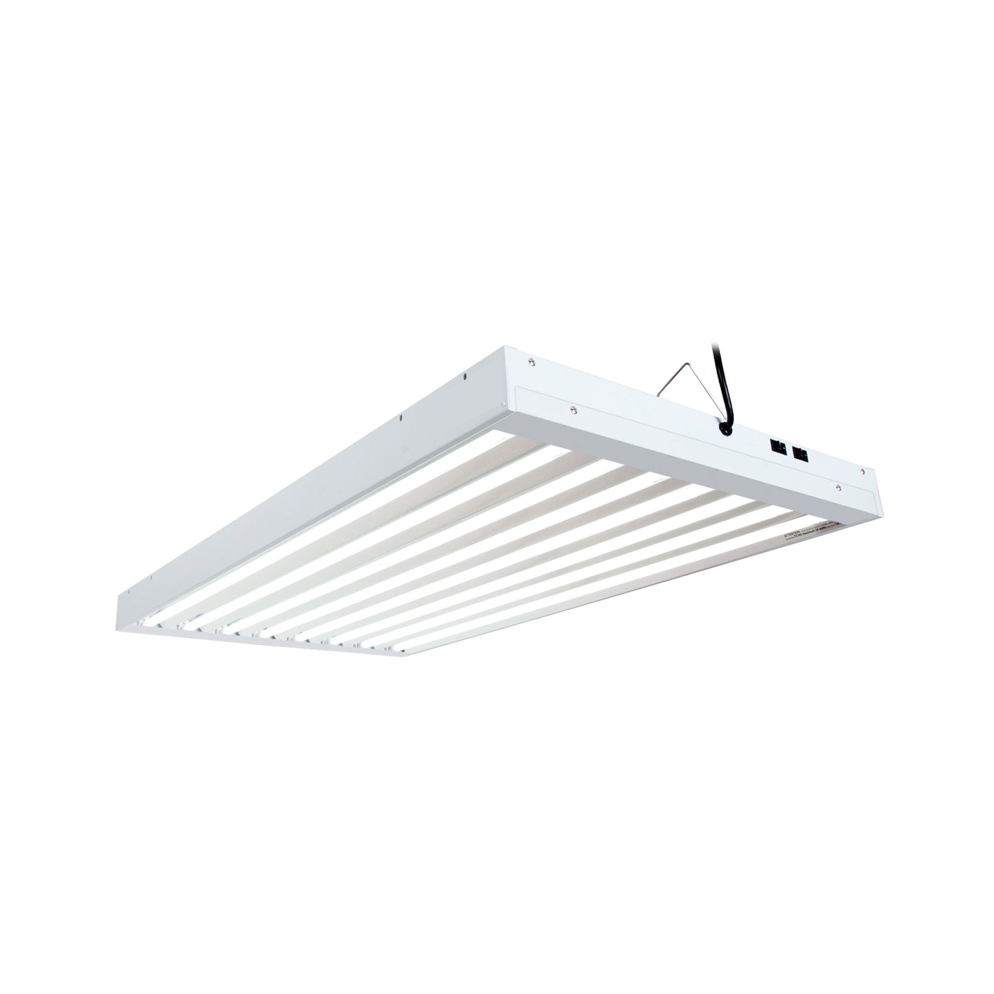 T5 Bulb 4-Pack Fluorescent Grow Lights - 18W T5 6500K Sunlight Bulbs ...
