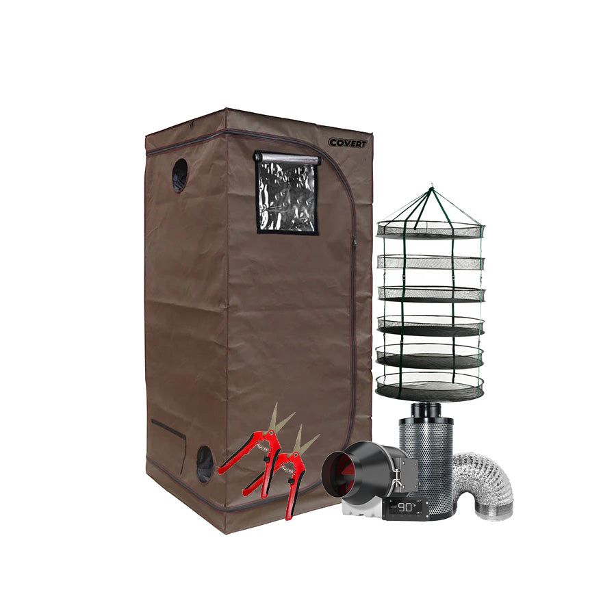 Complete Harvest Drying Packages  Racks, Fans & Meters | Hydrobuilder