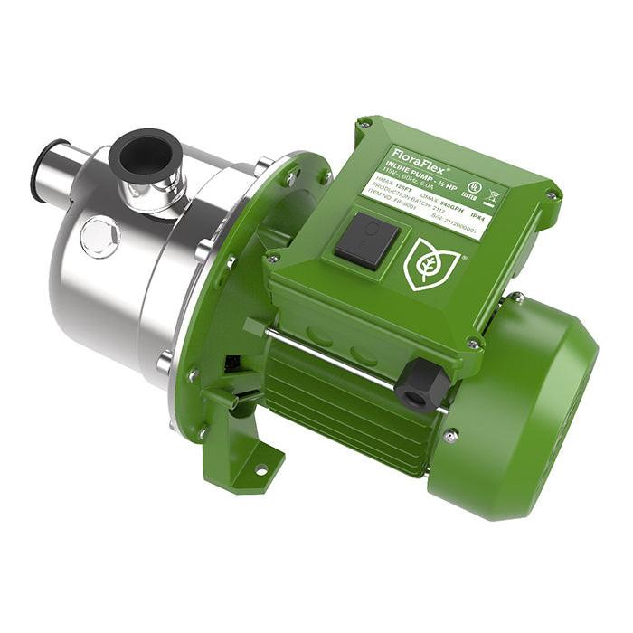 FloraFlex Inline Water Pump, 1/2 HP, 960 GPH