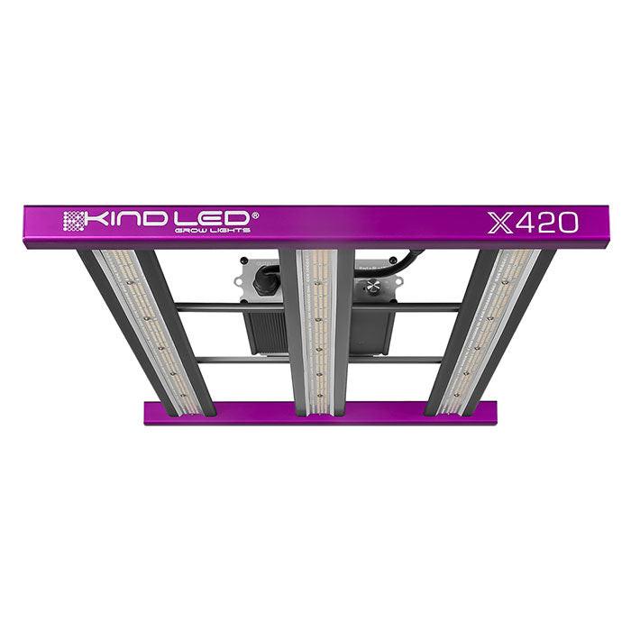 KIND X420 Full-Spectrum LED Grow Light with Dimmable UV/IR Control, 120-277 Volt