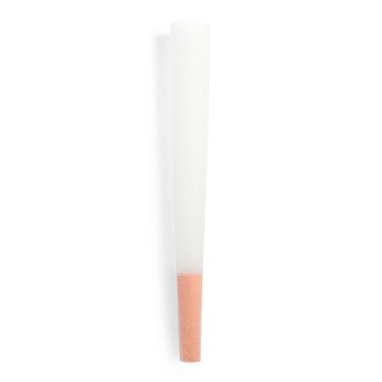 Custom Cones USA 84mm Designer Pre-Rolled Cones, Refined White Paper with Orange Tip - Case of 900