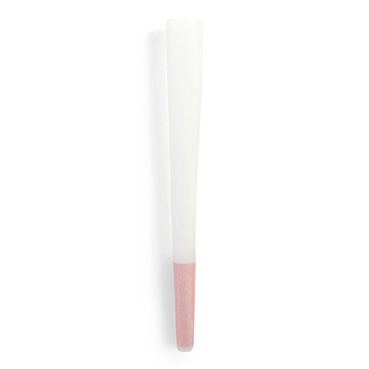 Custom Cones USA 109mm Designer Pre-Rolled Cones, Refined White Paper with Red Tip - Case of 800