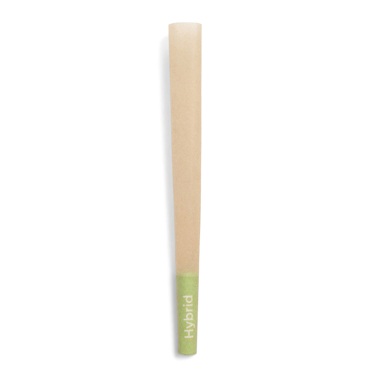 Custom Cones USA 109mm Pre-Rolled Cones, Natural Brown Paper, Hybrid Branded - Case of 800