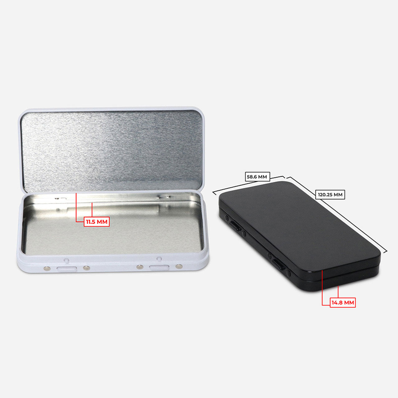 Custom Cones USA Child Resistant Pre-Roll Button Tin