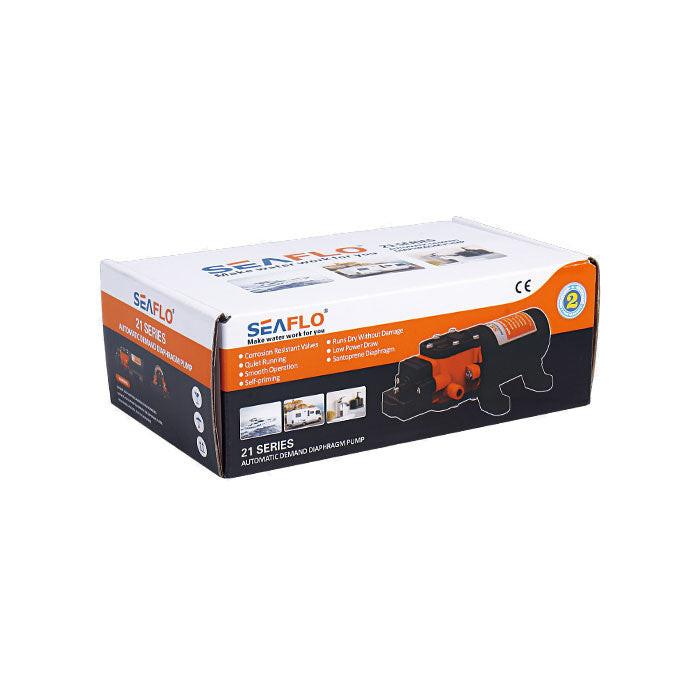 SEAFLO 21-Series Diaphragm Water Pump, 24VDC, 1.2 GPM