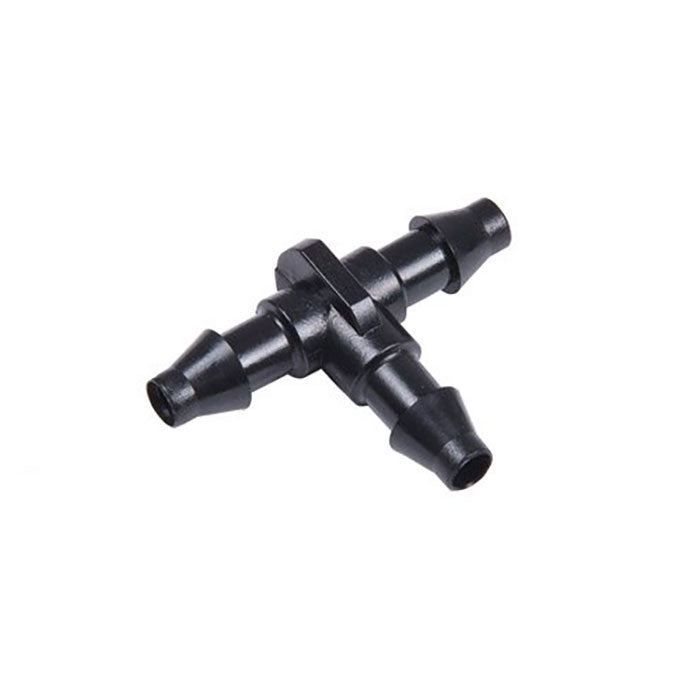 DIG Barbed Tee Connector Fitting, Black, 1/4 Inch - Pack of 800