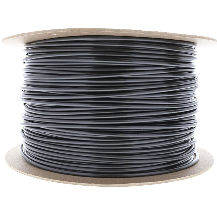 DIG 1/4 Inch Polyethylene Distribution Tubing, Black, 0.170 Inch ID x 0.250 Inch OD - 3000 Feet