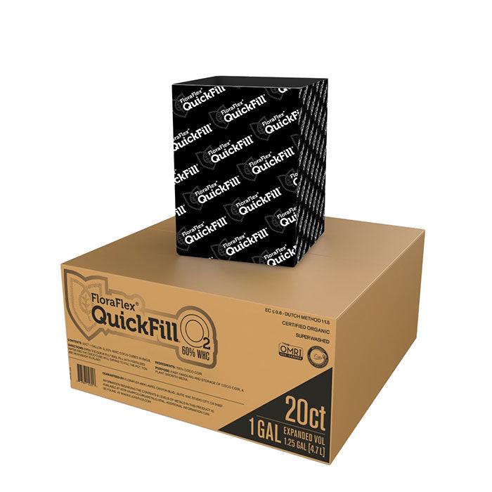 FloraFlex QuickFill O2 Bag, 60% WHC, 1 Gallon, Case of 20