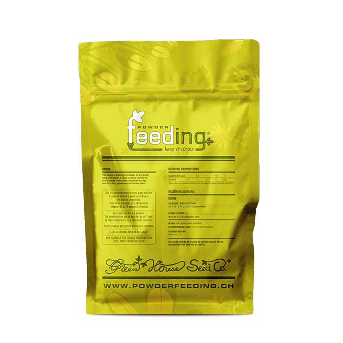 Green House Feeding Mineral Line Grow