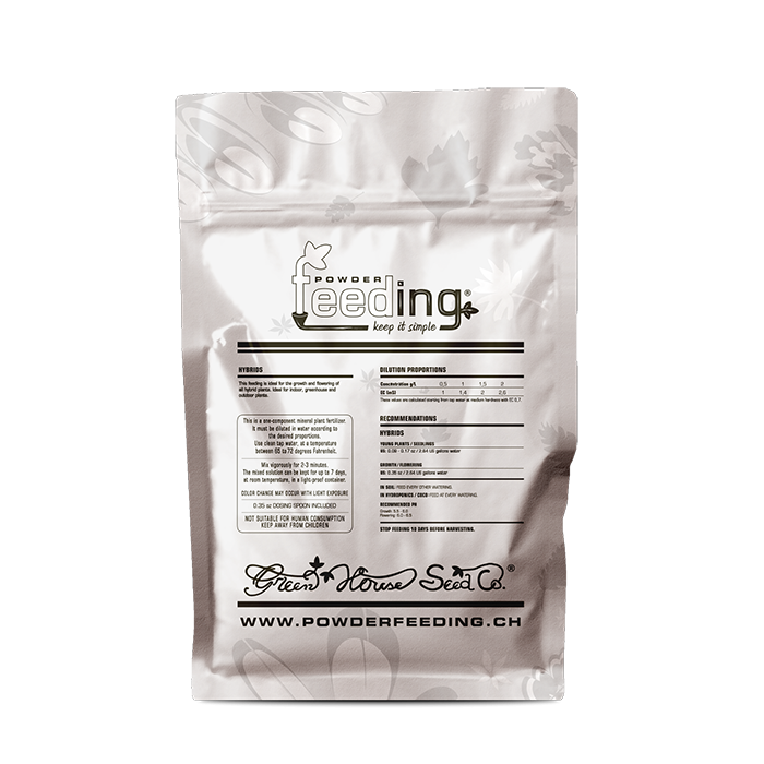 Green House Feeding Mineral Line Hybrids
