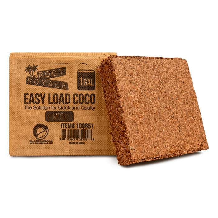 Root Royale Easy Load Coco Mesh Grow Bag, 1 Gallon - Case of 64