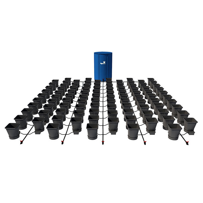 Autopot 100 Pot XL Watering System with 6.6 Gallon Pots, 200 Gallon FlexiTank
