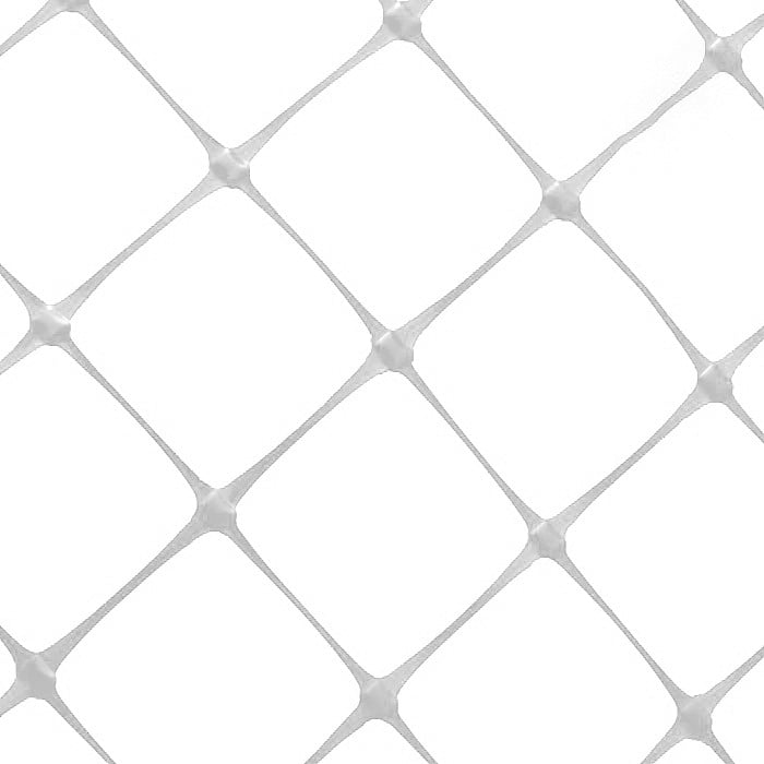 DL Wholesale VineLine White Plastic Garden Trellis Netting Roll with 6" Squares, 5' x 1000'