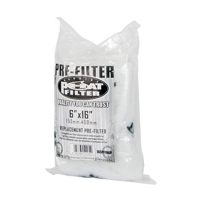 Phat Filters Pre-Filter, 16" x 6"