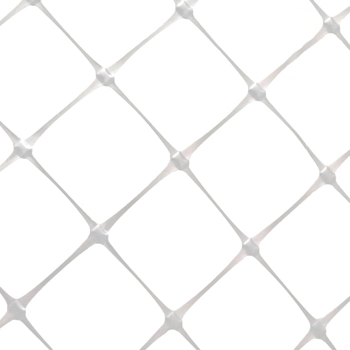 DL Wholesale VineLine White Plastic Garden Trellis Netting Roll with 6" Squares, 6.5' x 330'