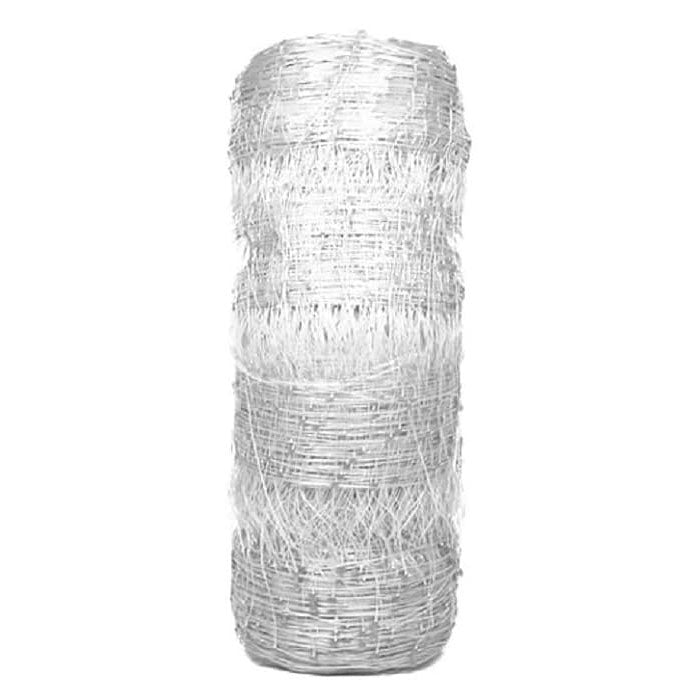 DL Wholesale VineLine White Plastic Garden Trellis Netting Roll with 6" Squares, 10' x 330'
