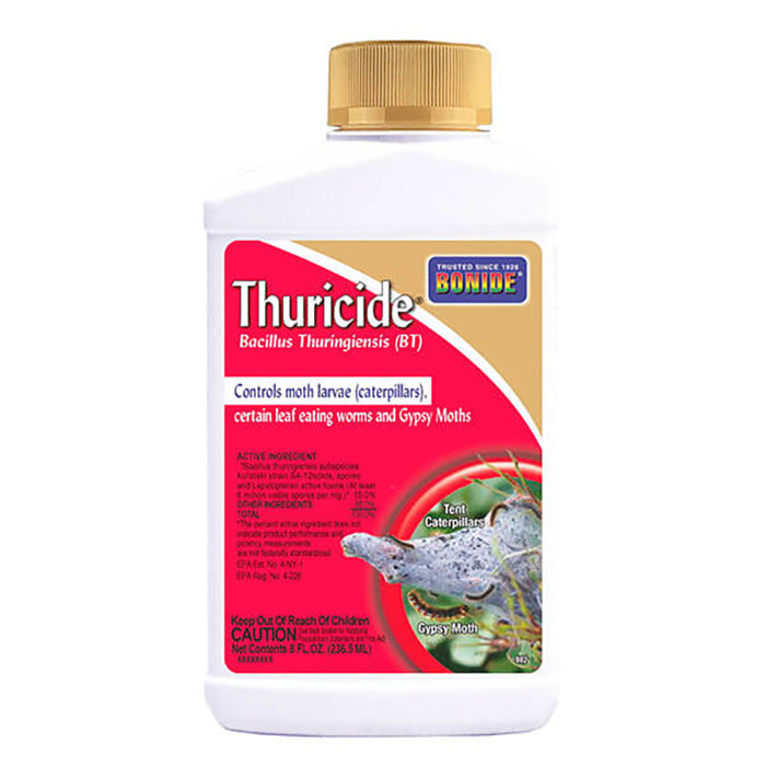 Bonide Thuricide (BT) Concentrate, 8 Ounces
