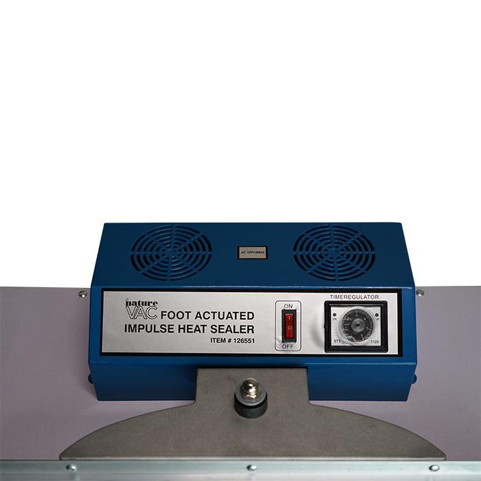 NatureVac Foot Actuated Impulse Heat Sealer
