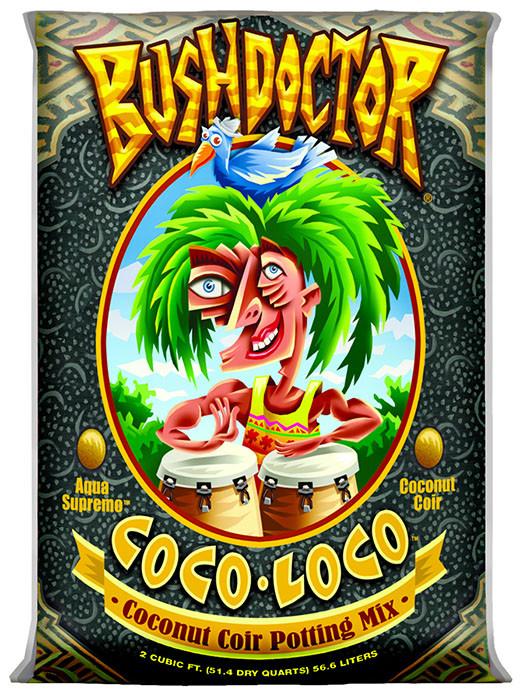 Fox Farm Bushdoctor Coco Loco Potting Mix, 2 Cubic Feet