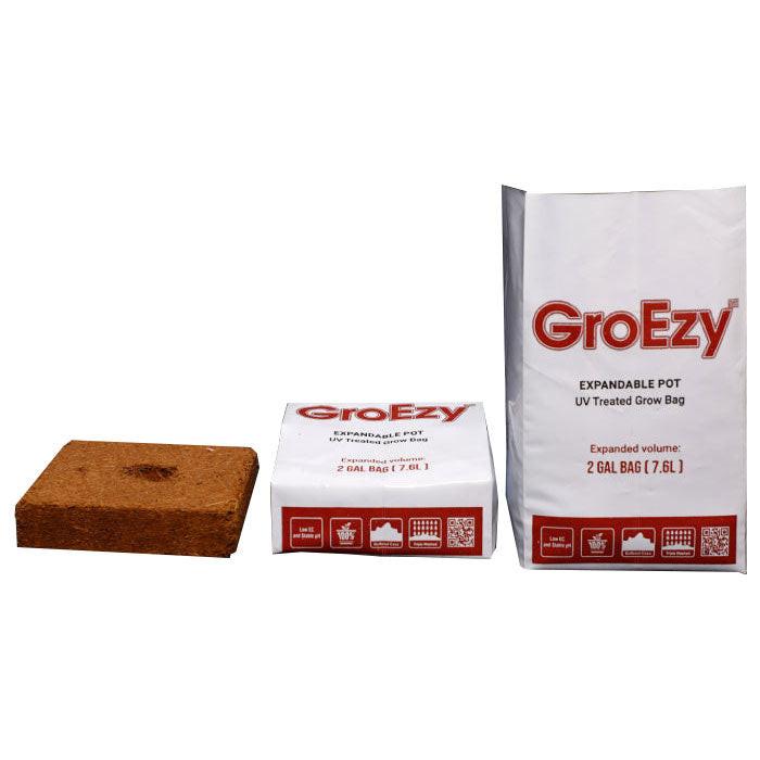 The Coco Depot GroEzy Expandable Pot in UV Treated Grow Bag