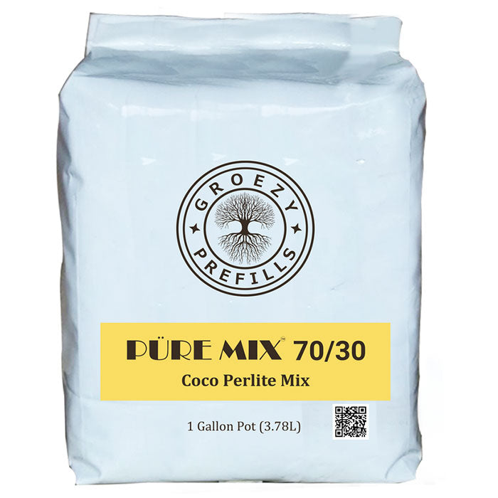 The Coco Depot GroEzy 70/30 Coco Perlite Prefilled Grow Bag, 1 Gallon - Pallet of 768 Bags