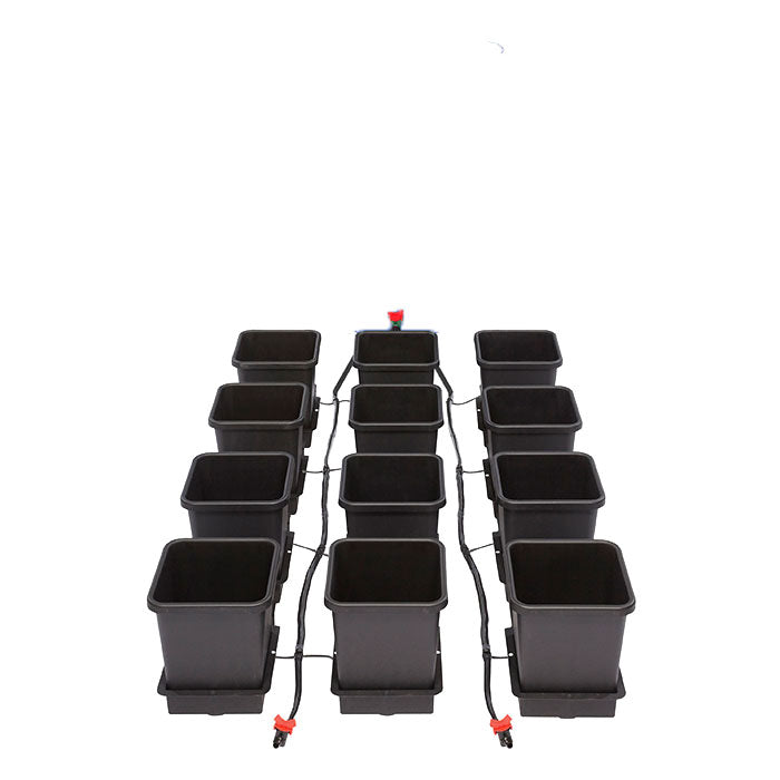 Autopot 12 Pot Watering System with 3.9 Gallon Pot, (No Tank)