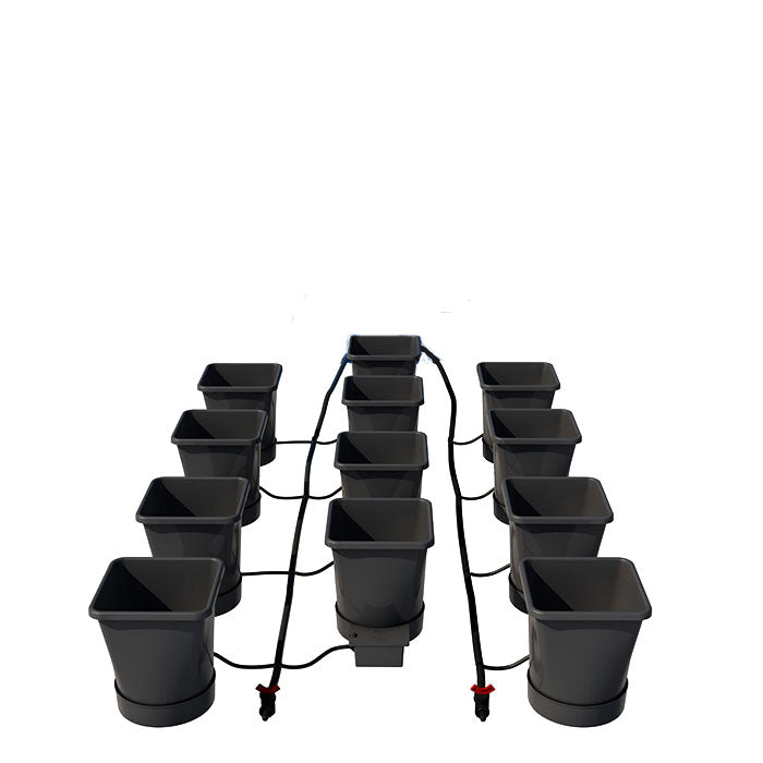 Autopot 12 Pot XL Watering System with 6.6 Gallon Pots, (No Tank)