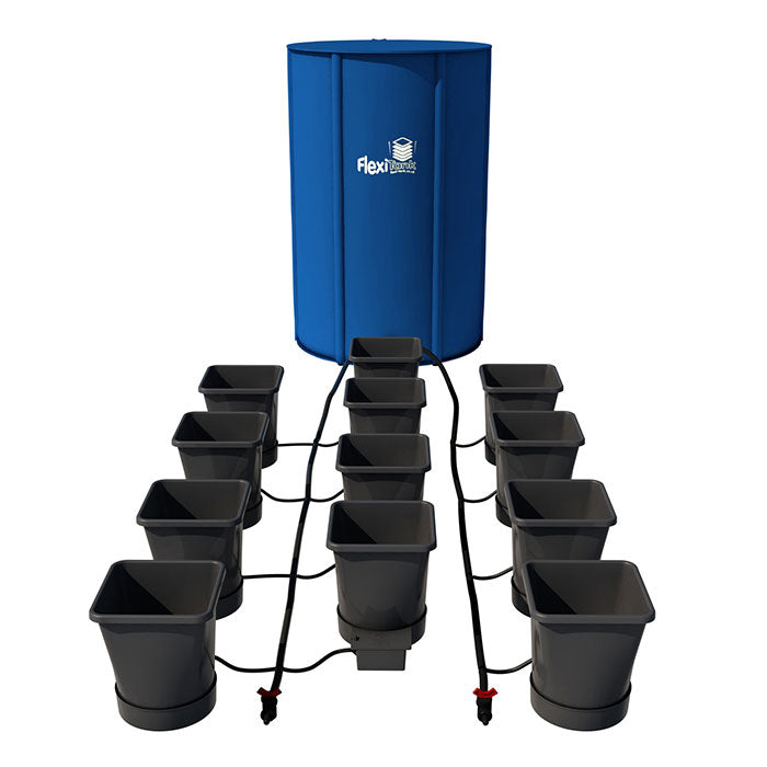 Autopot 12 Pot XL Watering System with 6.6 Gallon Pots, 60 Gallon FlexiTank