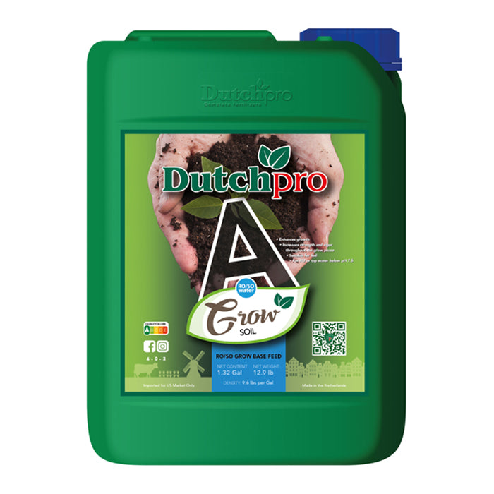DutchPro Base Feed Grow Soil A, 5 Liter