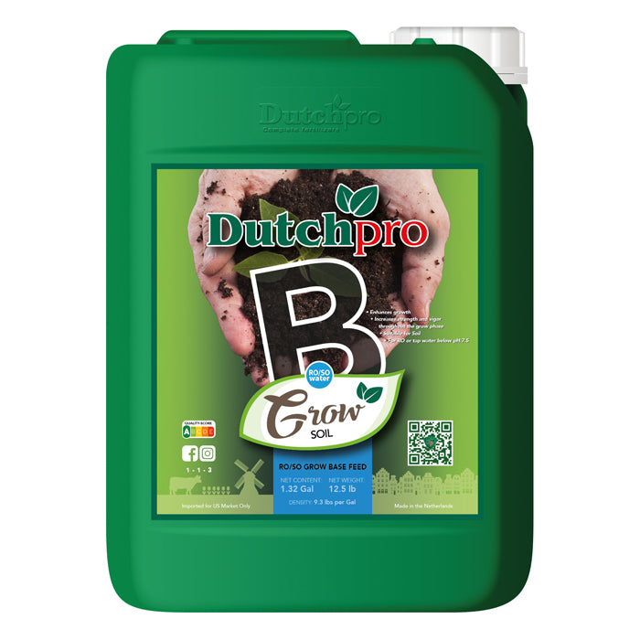 DutchPro Base Feed Grow Soil B, 5 Liter