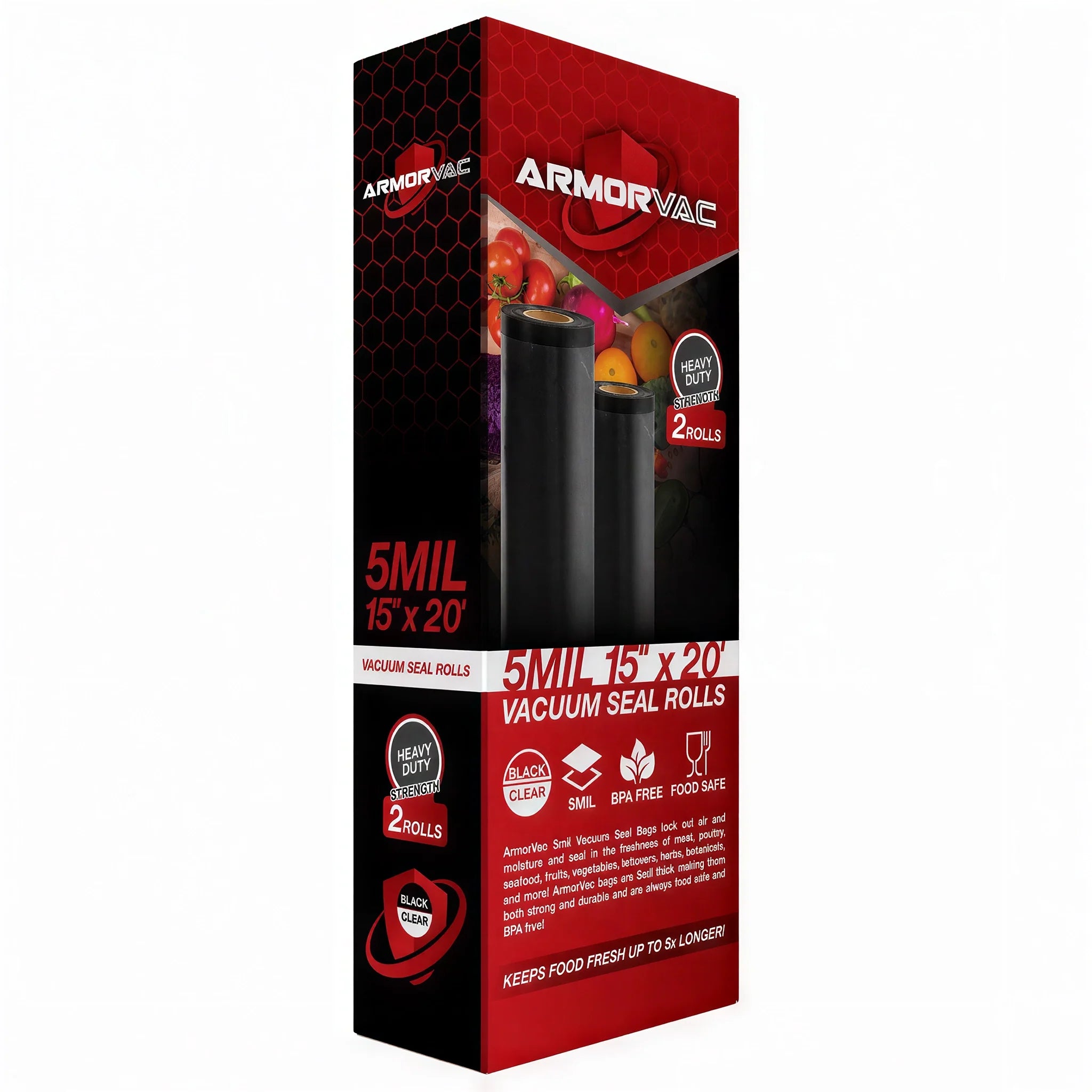 ArmorVac Pre-Cut Vacuum Seal Storage Bags