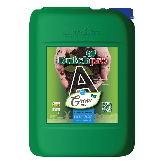 DutchPro Base Feed Grow Soil A, 10 Liter