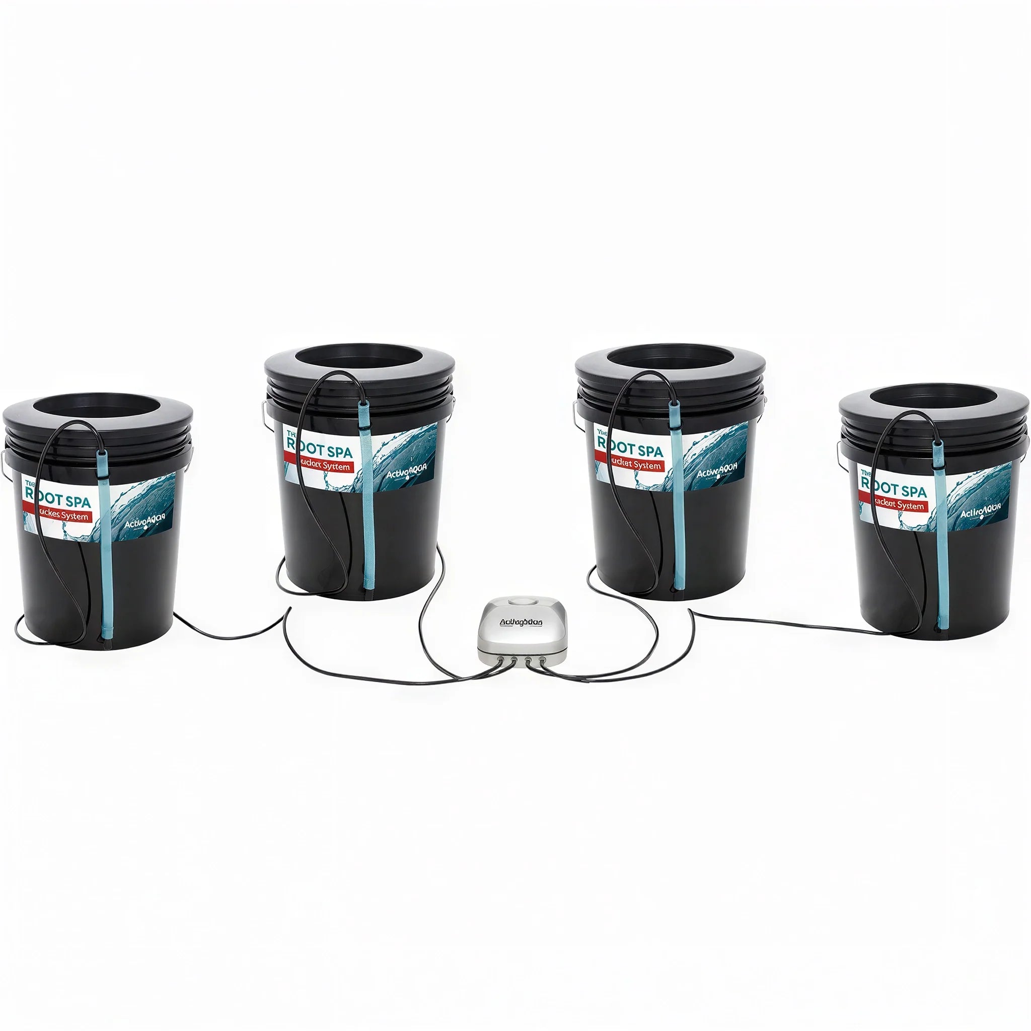 Active Aqua Root Spa 5 Gallon, 4 Bucket Hydroponics System