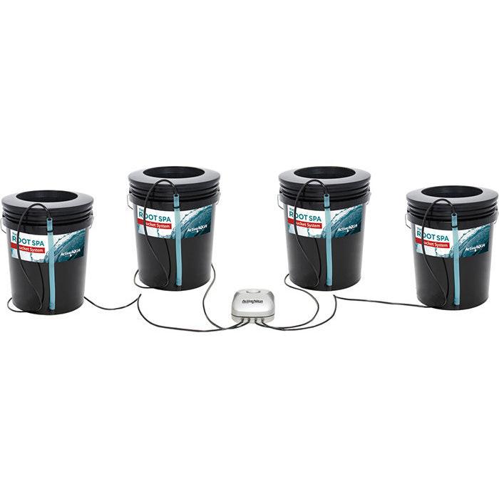 Active Aqua Root Spa 5 Gallon, 4 Bucket Hydroponics System