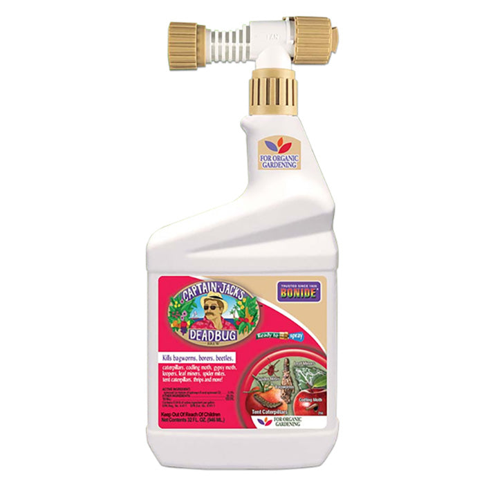 Bonide Captain Jack's Deadbug Brew Ready-to-Use Hose-End Sprayer, 32 Ounces