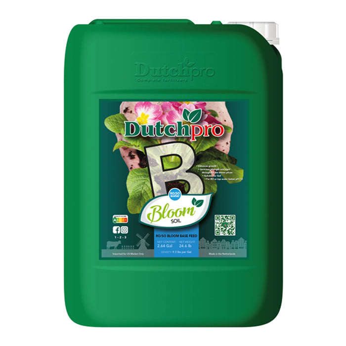 DutchPro Base Feed Bloom Soil B, 10 Liter