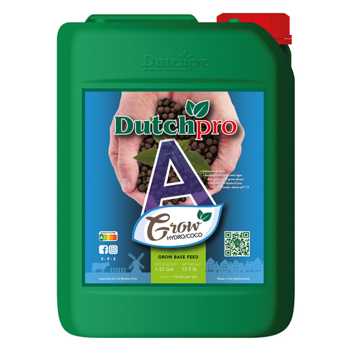DutchPro Base Feed Grow Hydro/Coco A - Hard Water
