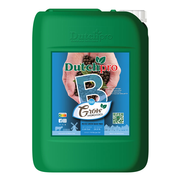 DutchPro Base Feed Grow Hydro/Coco B, 10 Liter