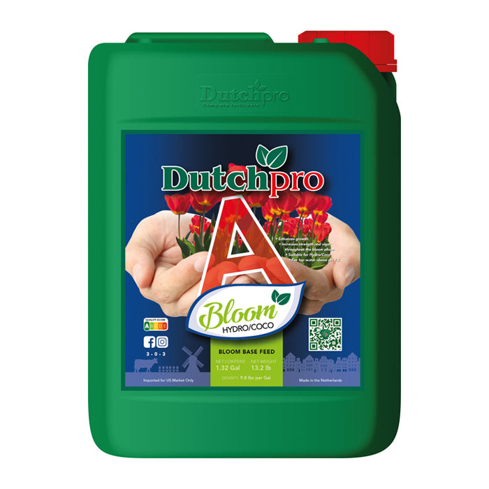 DutchPro Base Feed Bloom Hydro/Coco A,  5 Liter - Hard Water