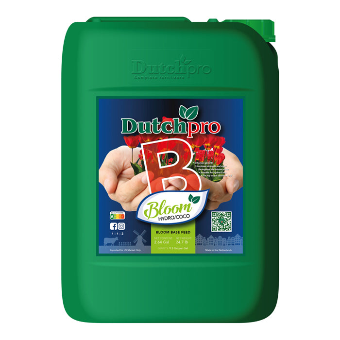 DutchPro Base Feed Bloom Hydro/Coco B, 10 Liter - Hard Water