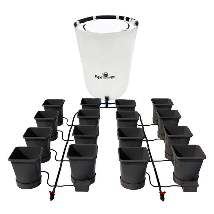 Autopot 16 Pot XL Watering System with 6.6 Gallon Pots, 60 Gallon Pro FlexiTank