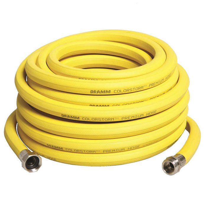 Dramm 17203 ColorStorm Premium Rubber Hose, 5/8" X 75', Yellow