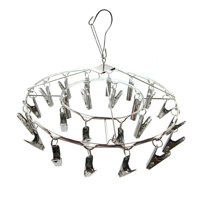 Grow1 24 Clip Hanging Metal Drying Rack