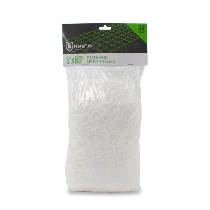 FloraFlex Mesh Trellis Net, 3.5 Inch Square, 5 Feet x 60 Feet