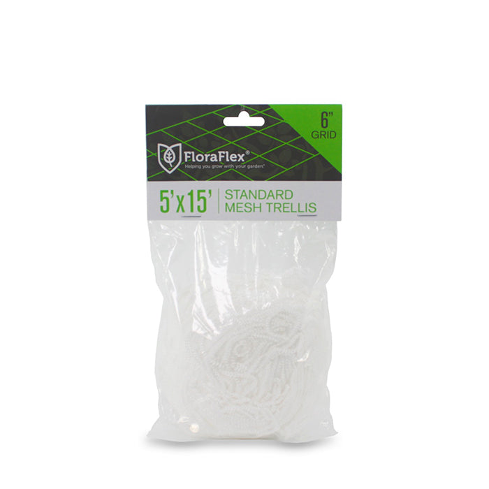 FloraFlex Mesh Trellis Net, 6 Inch Square, 5 Feet x 15 Feet