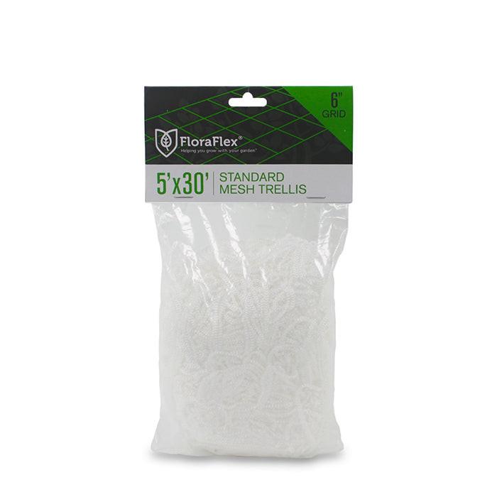 FloraFlex Mesh Trellis Net, 6 Inch Square, 5 Feet x 30 Feet