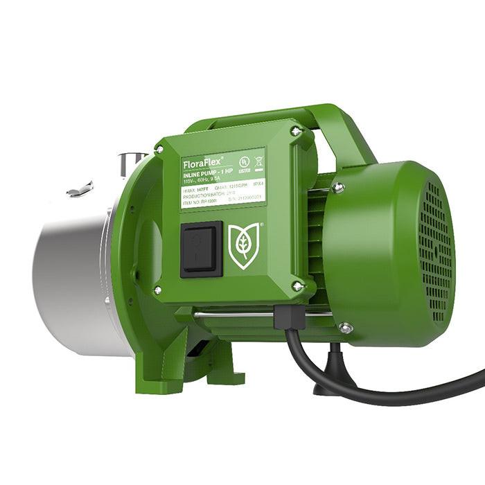 FloraFlex Inline Water Pump, 1 HP, 1294 GPH