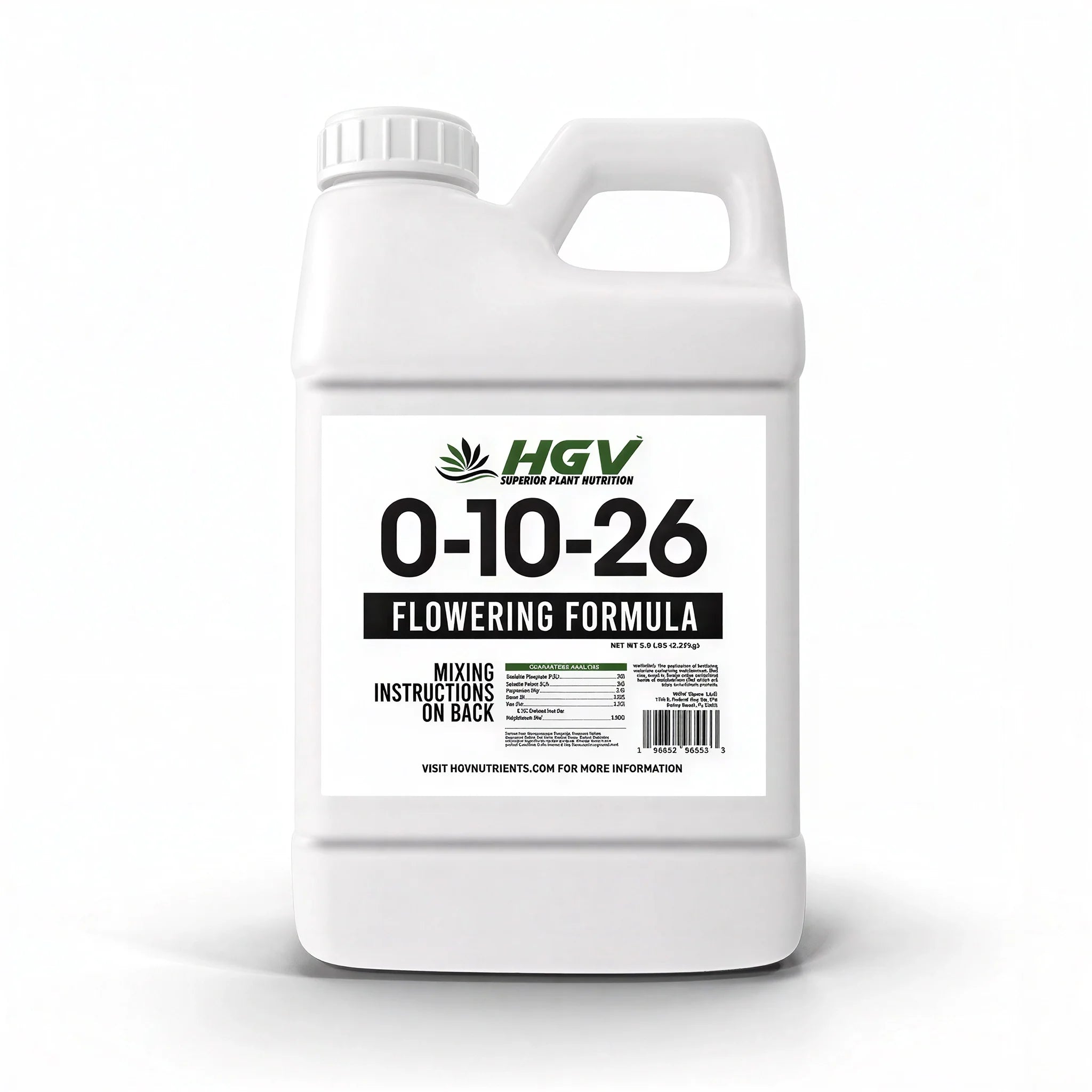 HGV Flower - Dry Ready-To-Mix Formula 0-10-26