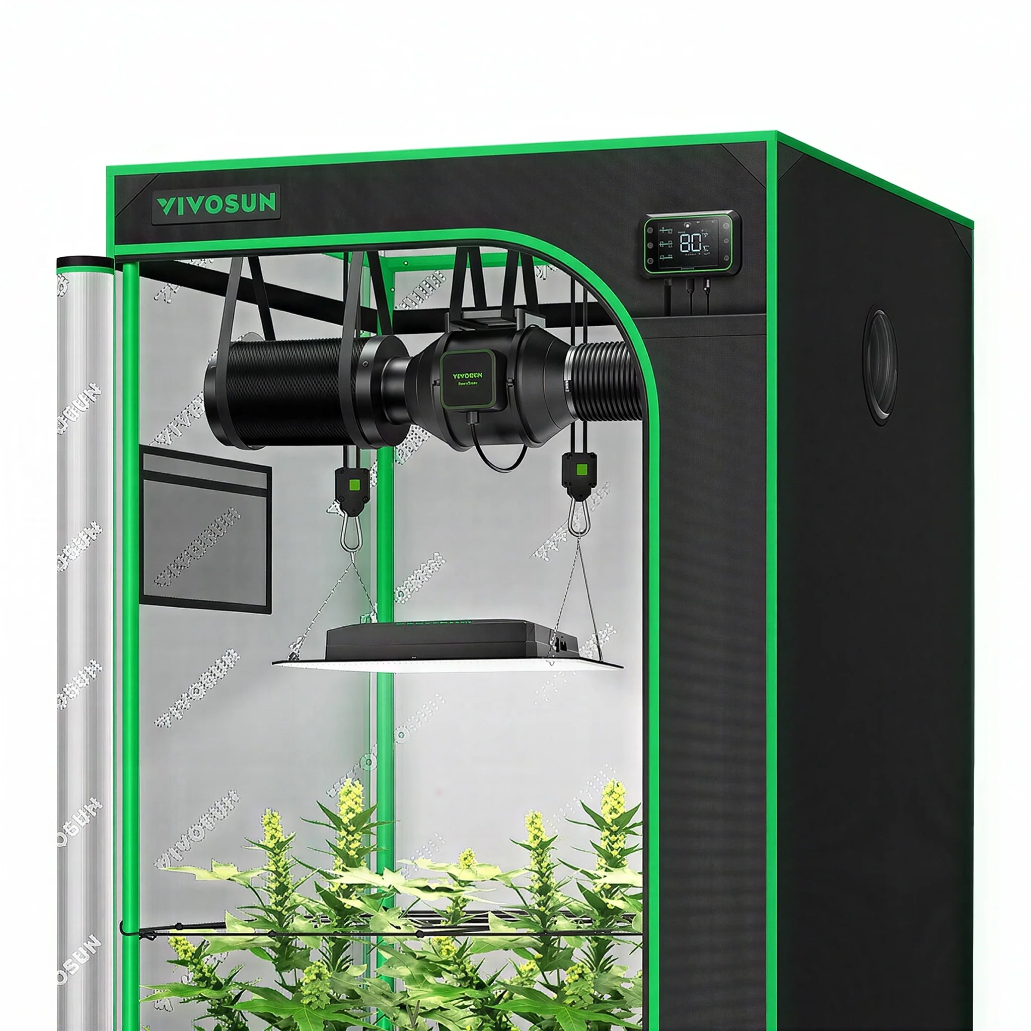 smart grow tent kits Vivosun GIY-SE 2.7' x 2.7' LED Kit Größe:DXS Kettler Herren Fahrrad, € Integrated with the GrowHub kg:187 - 205 cm