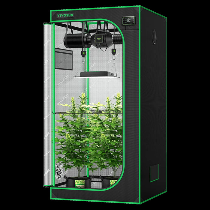 Vivosun GIY-SE 2.7' x 2.7' Smart LED Grow Tent Kit